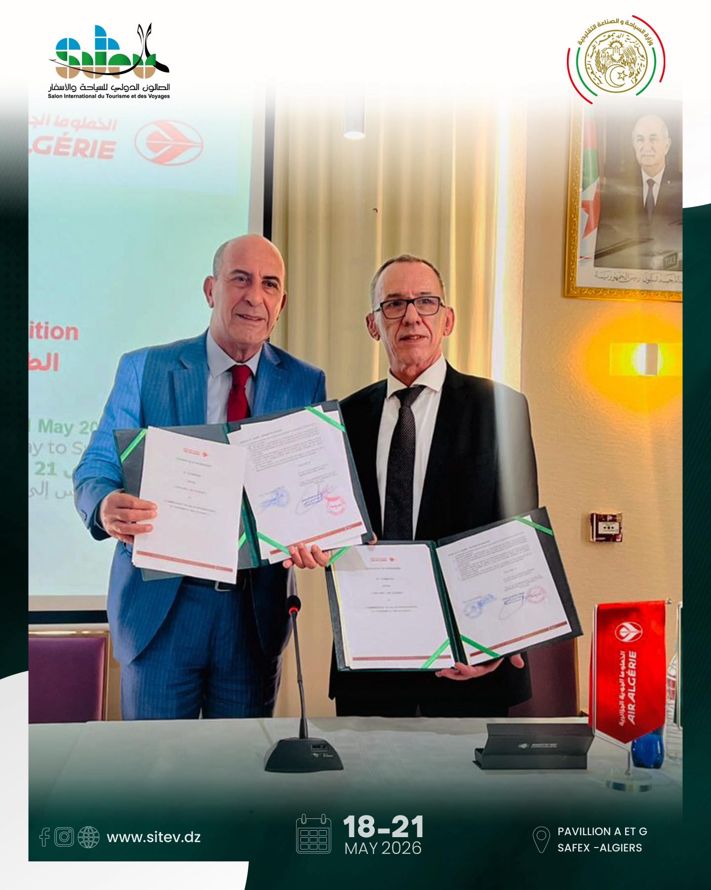 Signature d’un partenariat stratégique entre Air Algérie et le Commissariat du SITEV 2026